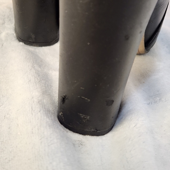 𝅺SAM Edelman Case Leather Block Heel Boots Size: 8.5 - Picture 6 of 6